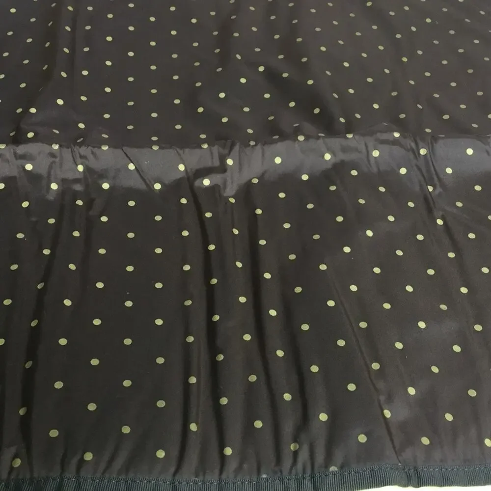 Kate spade brown leather bottom brown/cream stripe diaper bag NWOT